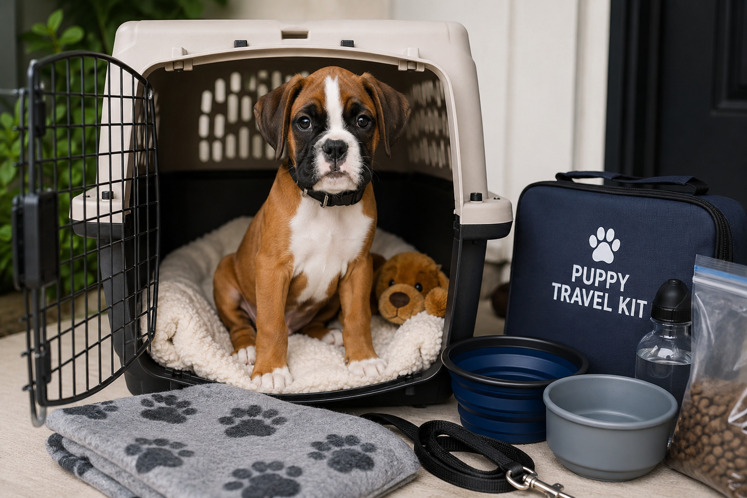  Boxer puppy Delivery